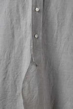Load image into Gallery viewer, sus-sous shirt officers / L65 C22 S13 cloth washer (ICE GREY)