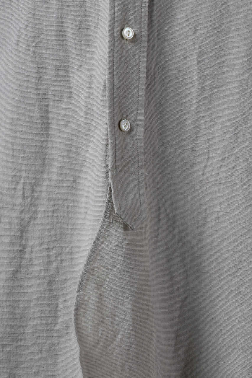 Load image into Gallery viewer, sus-sous shirt officers / L65 C22 S13 cloth washer (ICE GREY)