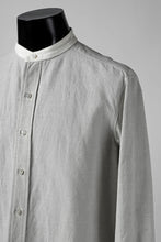 Load image into Gallery viewer, sus-sous shirt officers / L65 C22 S13 cloth washer (ICE GREY)