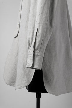 Load image into Gallery viewer, sus-sous shirt officers / L65 C22 S13 cloth washer (ICE GREY)