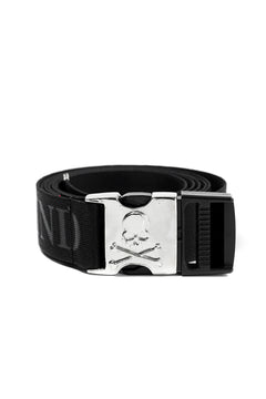 画像をギャラリービューアに読み込む, mastermind JAPAN DETACHABLE BUCKLE WOVEN BELT (BLACK)