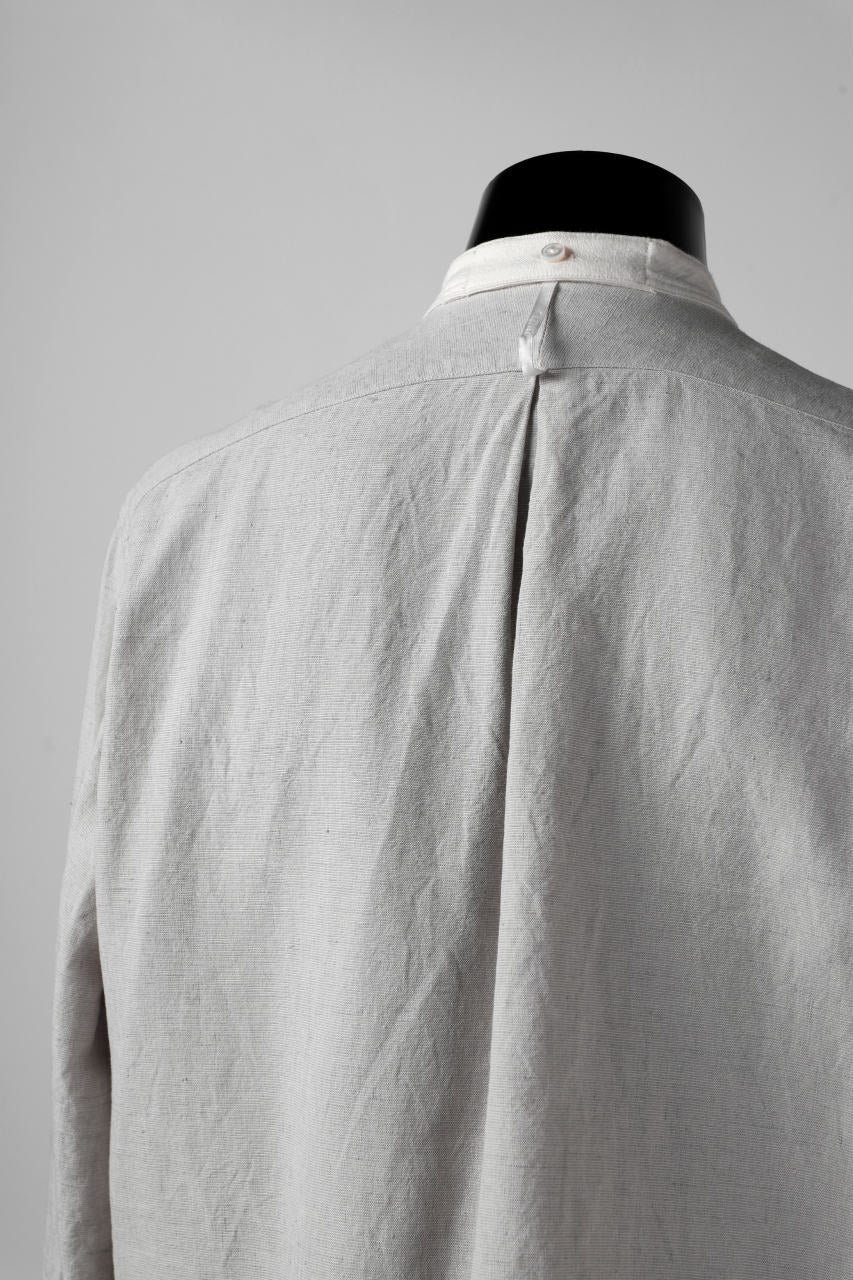 Load image into Gallery viewer, sus-sous shirt officers / L65 C22 S13 cloth washer (ICE GREY)