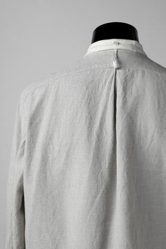 Load image into Gallery viewer, sus-sous shirt officers / L65 C22 S13 cloth washer (ICE GREY)