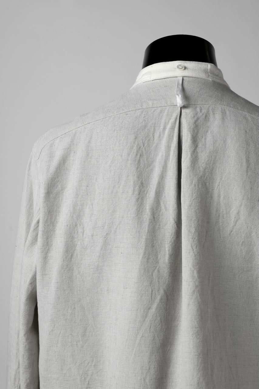 Load image into Gallery viewer, sus-sous shirt officers / L65 C22 S13 cloth washer (ICE GREY)