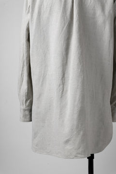 Load image into Gallery viewer, sus-sous shirt officers / L65 C22 S13 cloth washer (ICE GREY)