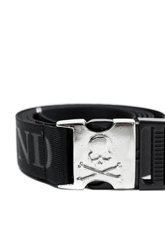 画像をギャラリービューアに読み込む, mastermind JAPAN DETACHABLE BUCKLE WOVEN BELT (BLACK)