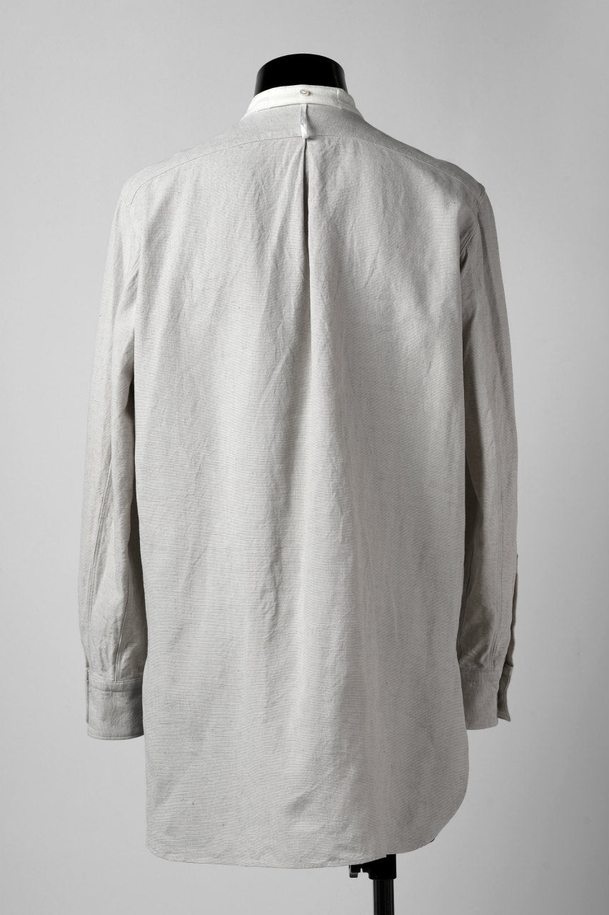 Load image into Gallery viewer, sus-sous shirt officers / L65 C22 S13 cloth washer (ICE GREY)