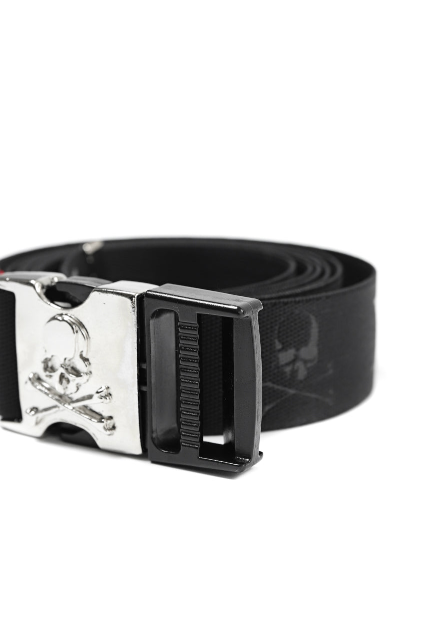 画像をギャラリービューアに読み込む, mastermind JAPAN DETACHABLE BUCKLE WOVEN BELT (BLACK)