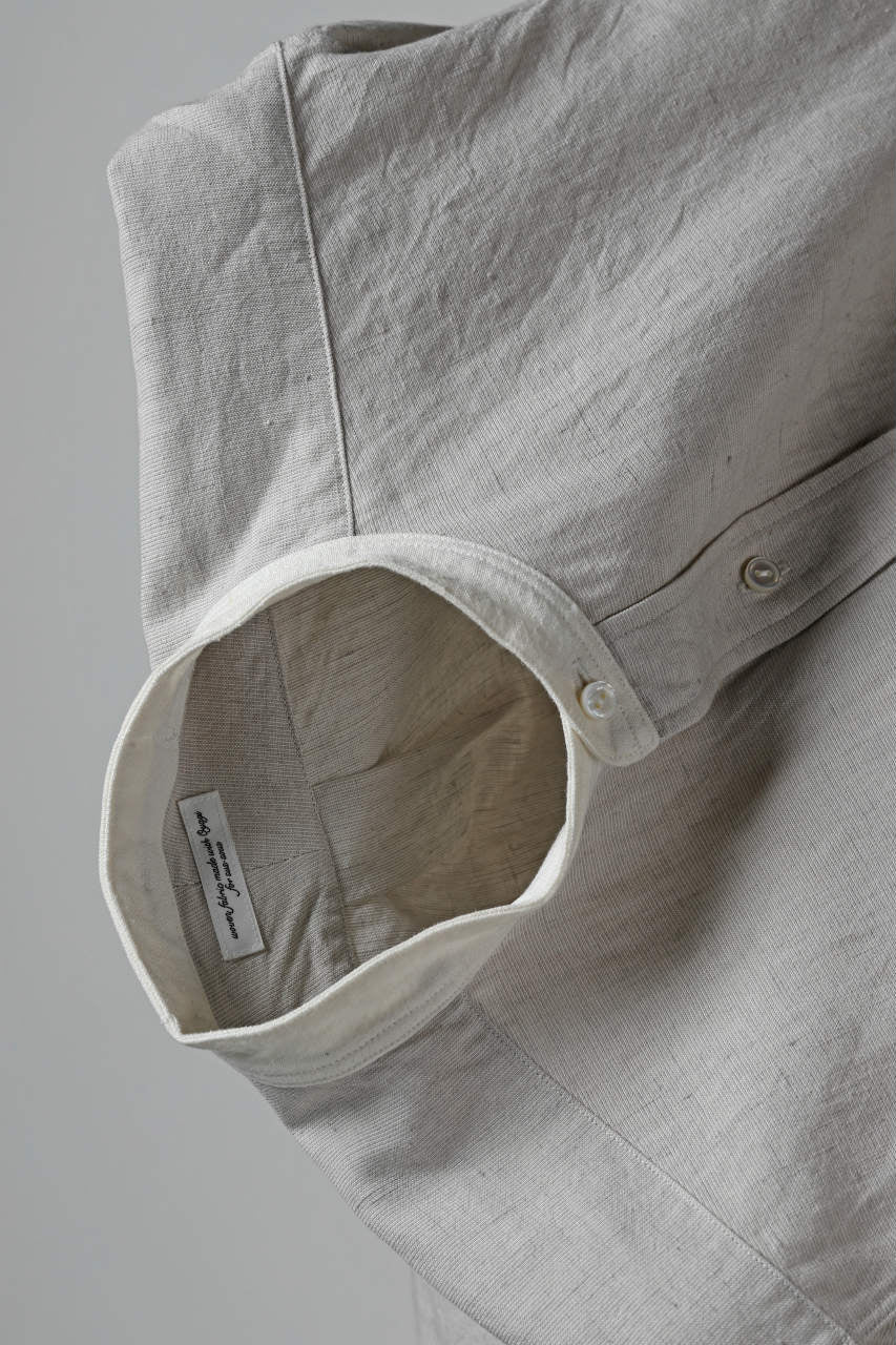 Load image into Gallery viewer, sus-sous shirt officers / L65 C22 S13 cloth washer (ICE GREY)