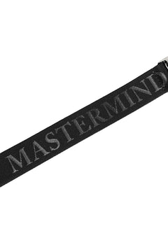 画像をギャラリービューアに読み込む, mastermind JAPAN DETACHABLE BUCKLE WOVEN BELT (BLACK)