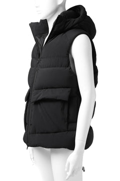 画像をギャラリービューアに読み込む, Y-3 Yohji Yamamoto M CLASSIC PUFFY DOWN VEST (BLACK)