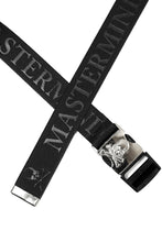 画像をギャラリービューアに読み込む, mastermind JAPAN DETACHABLE BUCKLE WOVEN BELT (BLACK)