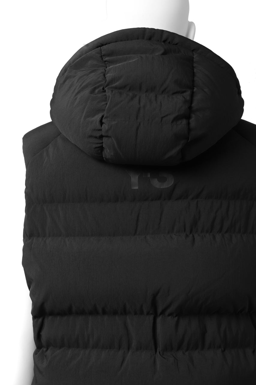 画像をギャラリービューアに読み込む, Y-3 Yohji Yamamoto M CLASSIC PUFFY DOWN VEST (BLACK)
