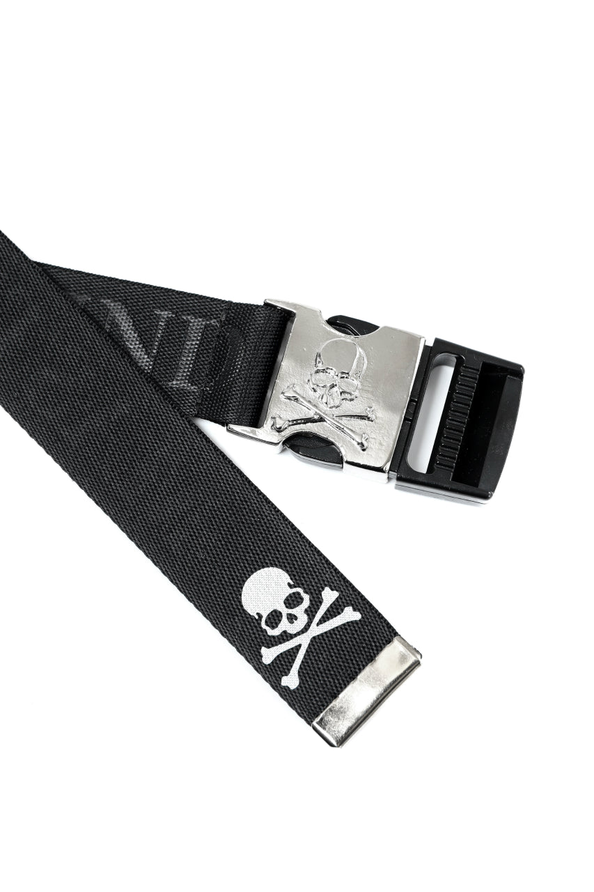 画像をギャラリービューアに読み込む, mastermind JAPAN DETACHABLE BUCKLE WOVEN BELT (BLACK)