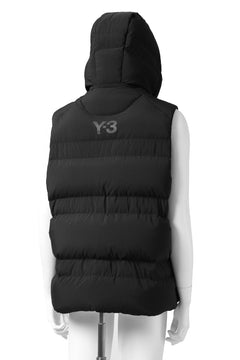 画像をギャラリービューアに読み込む, Y-3 Yohji Yamamoto M CLASSIC PUFFY DOWN VEST (BLACK)