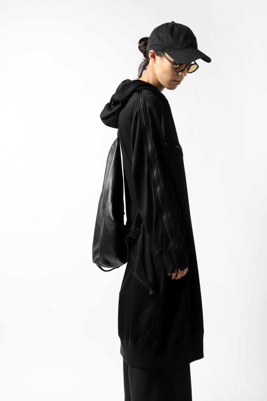 画像をギャラリービューアに読み込む, discord Yohji Yamamoto SOFT CALF SHRINK LEATHER BACK PACK (BLACK)