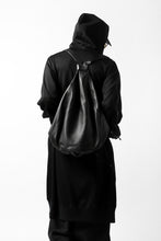 画像をギャラリービューアに読み込む, discord Yohji Yamamoto SOFT CALF SHRINK LEATHER BACK PACK (BLACK)