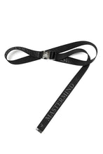 画像をギャラリービューアに読み込む, mastermind JAPAN DETACHABLE BUCKLE WOVEN BELT (BLACK)