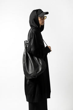 画像をギャラリービューアに読み込む, discord Yohji Yamamoto SOFT CALF SHRINK LEATHER BACK PACK (BLACK)