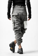 画像をギャラリービューアに読み込む, 11 BY BORIS BIDJAN SABERI CARGO POCKET PANT "P21B-F1451" (STRETCH DENIM / USED GREY)