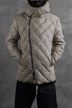 画像をギャラリービューアに読み込む, ISAMU KATAYAMA BACKLASH HOODED DOWN JACKET / WAXY KANGAROO + POLISH WHITE GOOSE (WHITE)
