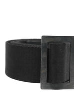 画像をギャラリービューアに読み込む, BORIS BIDJAN SABERI FABRIC & PLATE BELT / OBJECT DYED "BELT5-SIN" (BLACK)