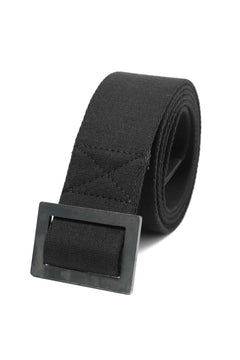画像をギャラリービューアに読み込む, BORIS BIDJAN SABERI FABRIC & PLATE BELT / OBJECT DYED "BELT5-SIN" (BLACK)