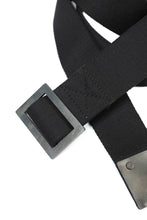 画像をギャラリービューアに読み込む, BORIS BIDJAN SABERI FABRIC & PLATE BELT / OBJECT DYED "BELT5-SIN" (BLACK)
