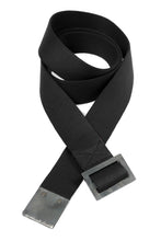 画像をギャラリービューアに読み込む, BORIS BIDJAN SABERI FABRIC & PLATE BELT / OBJECT DYED "BELT5-SIN" (BLACK)