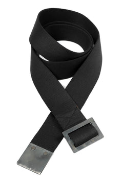 画像をギャラリービューアに読み込む, BORIS BIDJAN SABERI FABRIC & PLATE BELT / OBJECT DYED "BELT5-SIN" (BLACK)
