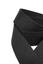 画像をギャラリービューアに読み込む, BORIS BIDJAN SABERI FABRIC & PLATE BELT / OBJECT DYED "BELT5-SIN" (BLACK)
