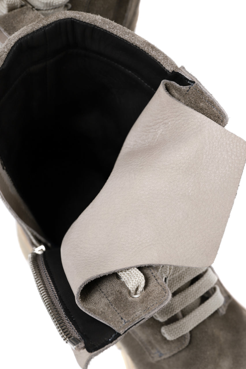 画像をギャラリービューアに読み込む, A.F ARTEFACT × Portaille LACE-UP SIDE ZIP BOOTS / SOFT SUEDE (GREIGE)