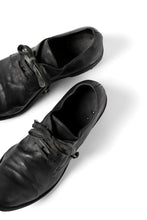 画像をギャラリービューアに読み込む, A DICIANNOVEVENTITRE A1923 DERBY SHOES 033N / HORSE FIORE OILED LEATHER (NERO)