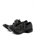 画像をギャラリービューアに読み込む, A DICIANNOVEVENTITRE A1923 DERBY SHOES 033N / HORSE FIORE OILED LEATHER (NERO)