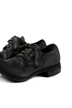 画像をギャラリービューアに読み込む, A DICIANNOVEVENTITRE A1923 DERBY SHOES 033N / HORSE FIORE OILED LEATHER (NERO)