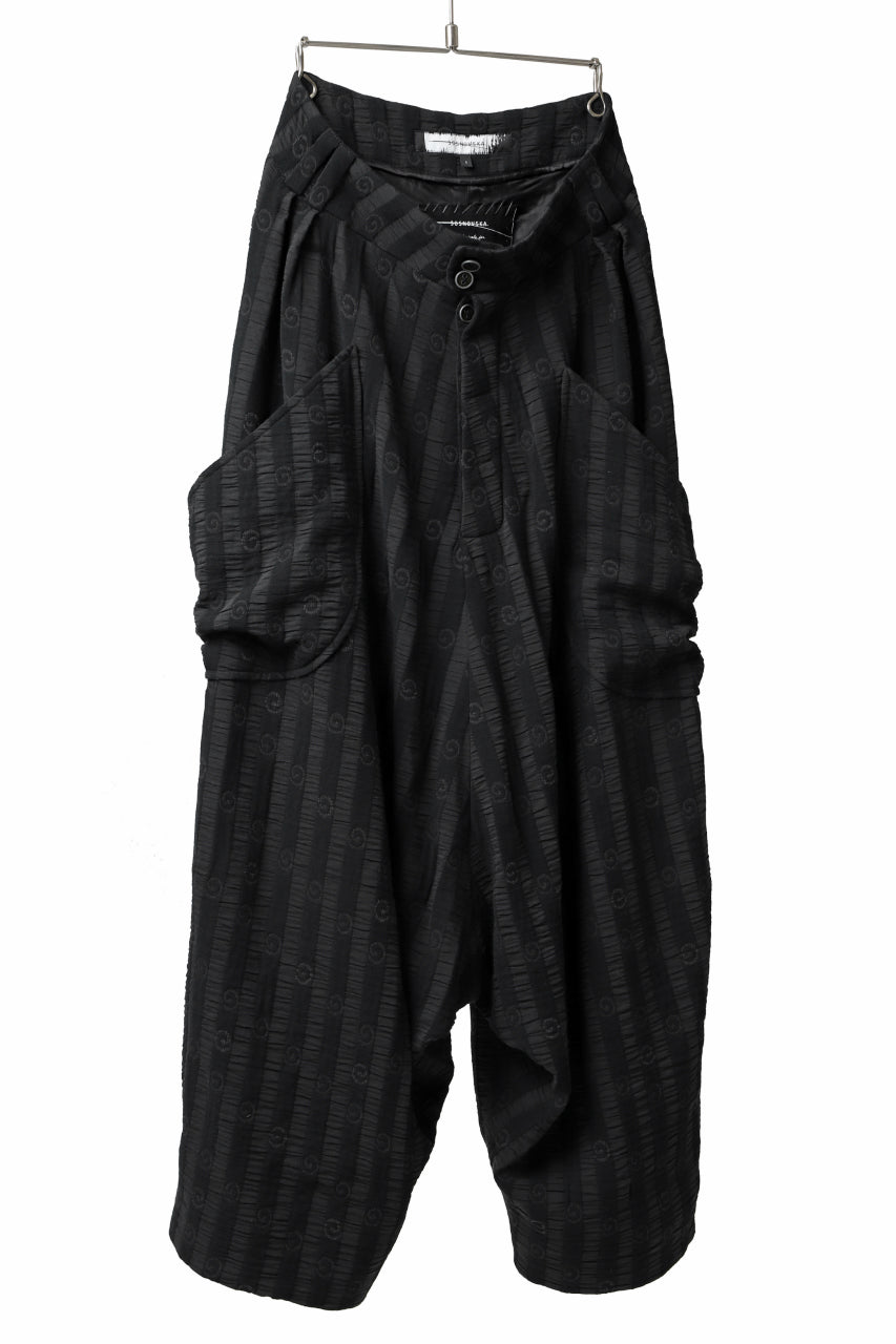 画像をギャラリービューアに読み込む, SOSNOVSKA exclusive LOADED POCKETS PANTS (BLACK STRIPE)