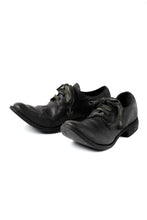 画像をギャラリービューアに読み込む, A DICIANNOVEVENTITRE A1923 DERBY SHOES 033N / HORSE FIORE OILED LEATHER (NERO)