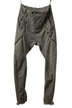 画像をギャラリービューアに読み込む, masnada ICONIC ZIP PANTS / STRETCH REPURPOSED COTTON (DUST)