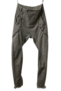 画像をギャラリービューアに読み込む, masnada ICONIC ZIP PANTS / STRETCH REPURPOSED COTTON (DUST)
