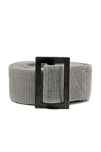 画像をギャラリービューアに読み込む, BORIS BIDJAN SABERI FABRIC & PLATE BELT / OBJECT DYED "BELT5-SIN" (CARBON GREY)