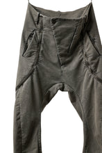 画像をギャラリービューアに読み込む, masnada ICONIC ZIP PANTS / STRETCH REPURPOSED COTTON (DUST)