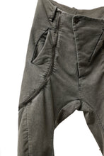 画像をギャラリービューアに読み込む, masnada ICONIC ZIP PANTS / STRETCH REPURPOSED COTTON (DUST)