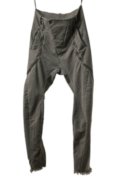 画像をギャラリービューアに読み込む, masnada ICONIC ZIP PANTS / STRETCH REPURPOSED COTTON (DUST)