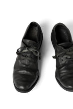 画像をギャラリービューアに読み込む, A DICIANNOVEVENTITRE A1923 DERBY SHOES 033N / HORSE FIORE OILED LEATHER (NERO)