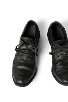 画像をギャラリービューアに読み込む, A DICIANNOVEVENTITRE A1923 DERBY SHOES 033N / HORSE FIORE OILED LEATHER (NERO)