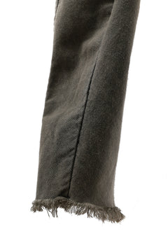 画像をギャラリービューアに読み込む, masnada ICONIC ZIP PANTS / STRETCH REPURPOSED COTTON (DUST)