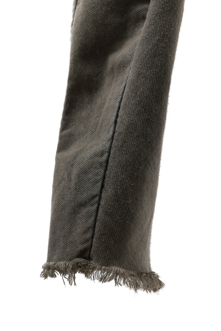 画像をギャラリービューアに読み込む, masnada ICONIC ZIP PANTS / STRETCH REPURPOSED COTTON (DUST)