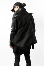 画像をギャラリービューアに読み込む, discord Yohji Yamamoto COTTON CANVAS TRIANGLE MEDIUM SHOULDER BAG (BLACK)