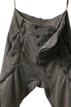 画像をギャラリービューアに読み込む, masnada ICONIC ZIP PANTS / STRETCH REPURPOSED COTTON (DUST)