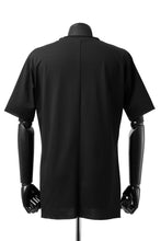 Load image into Gallery viewer, ierib exclusive raw edge Tee type-R  / light jersey (BLACK)